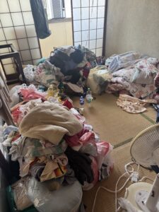 浜田市でご実家のゴミ屋敷の片付け