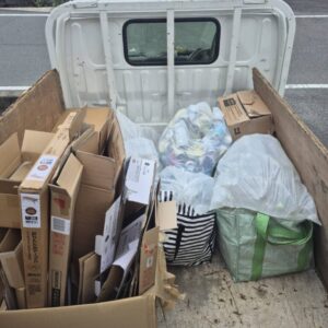 別府市で散らかったお部屋を片付ける際に段ボールなど回収